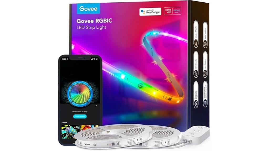 long rgbic led strip