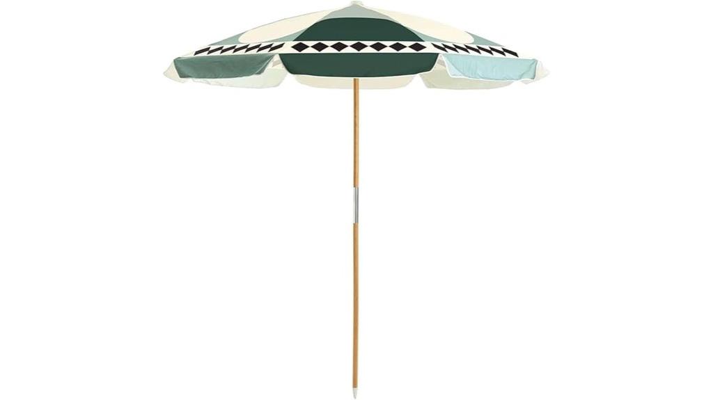 luxury seaside umbrella design