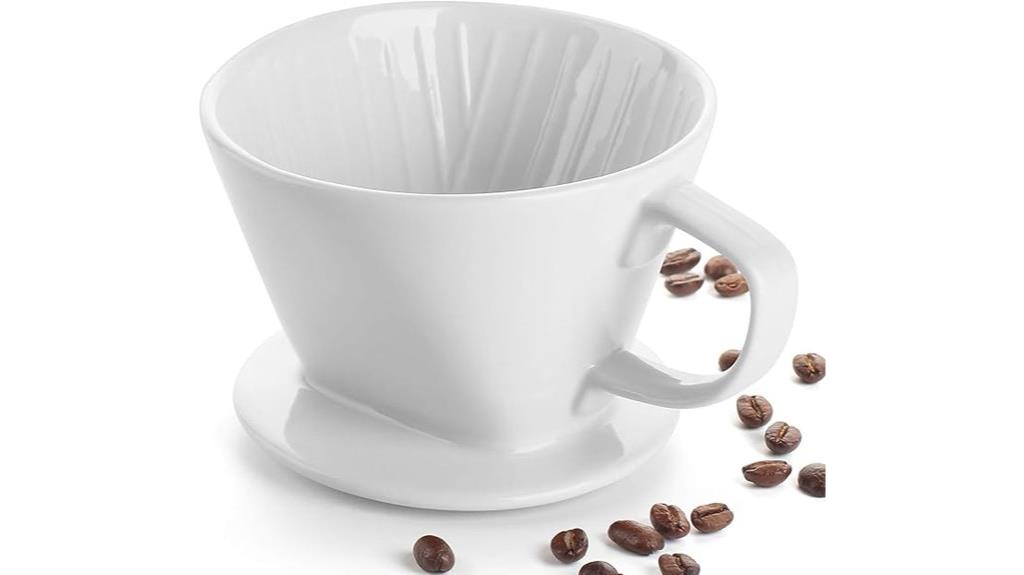 manual single cup coffee brewer