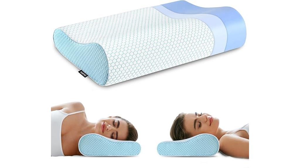 memory foam orthopedic pillow