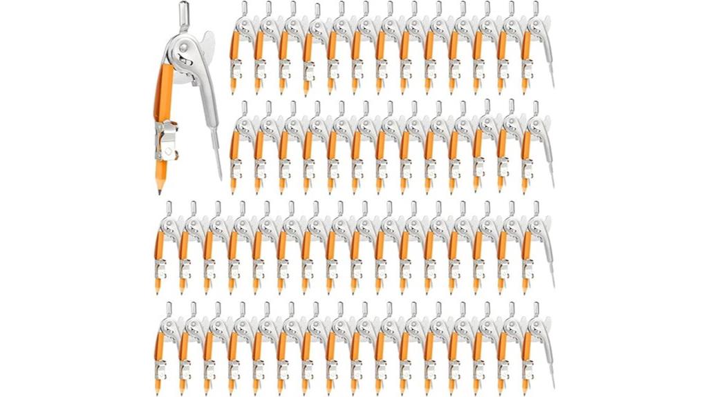 metal compass set 60 pieces