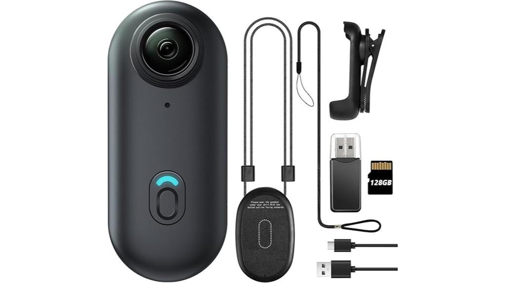 mini 128gb action camera