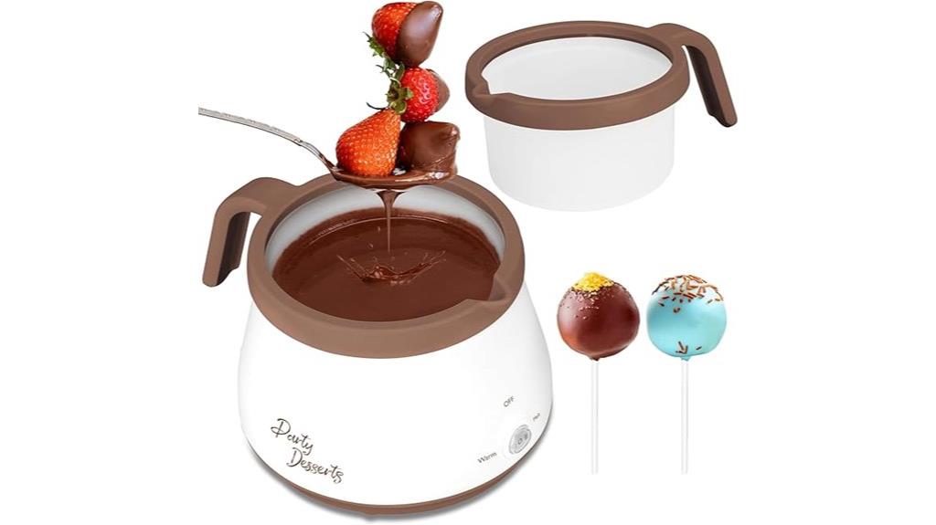 mini electric fondue pot