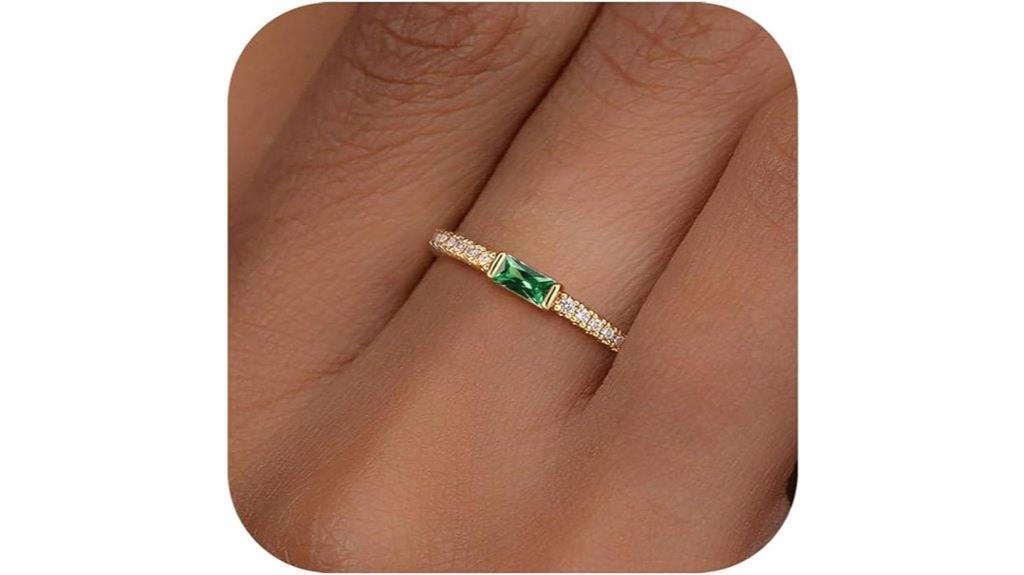 moonstone gold women s rings