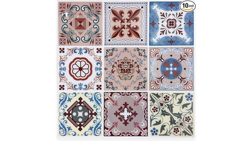 moroccan tile backsplash set