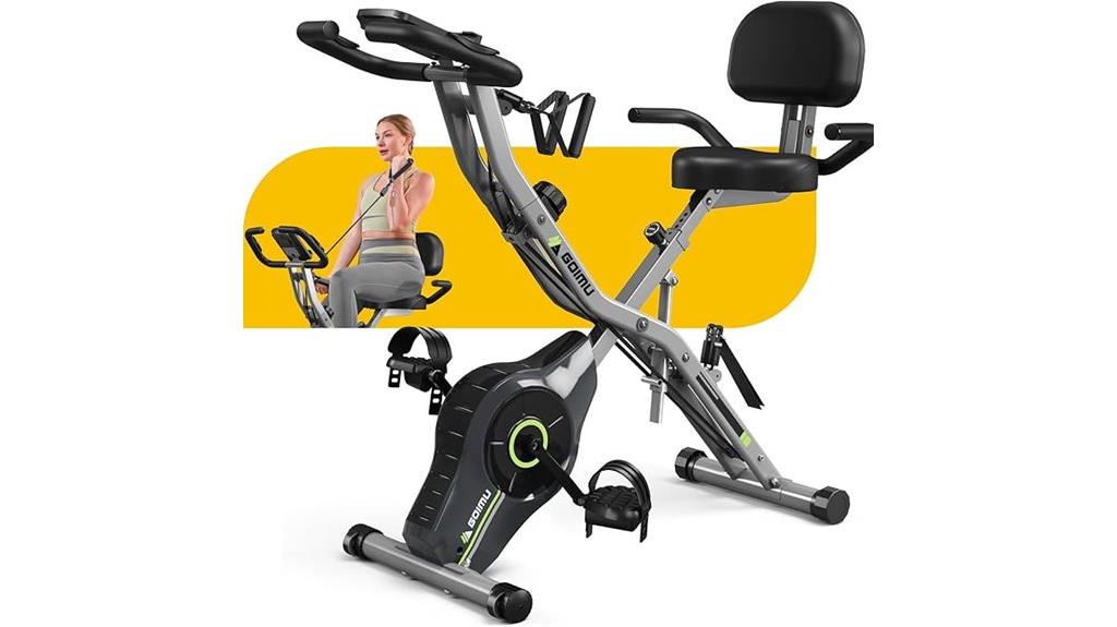 multi function foldable exercise bike