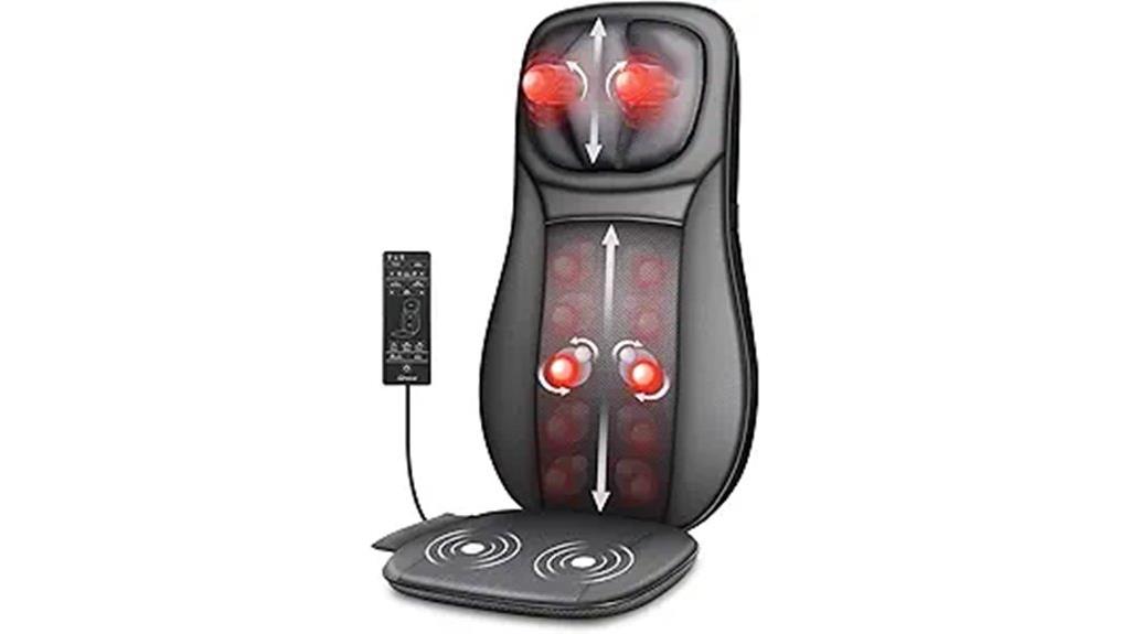 neck back massager with heat