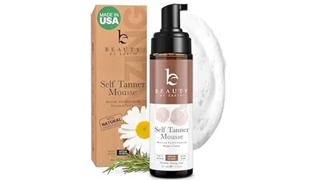 organic usa made self tanner