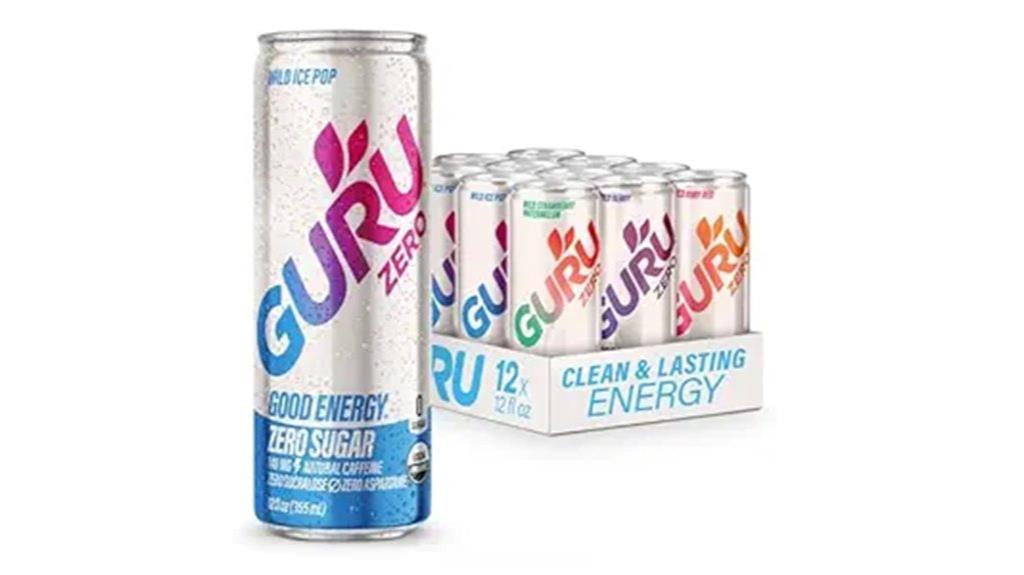 organic zero sugar variety