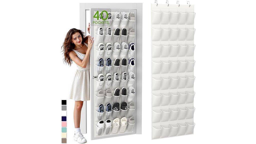 over the door shoe storage