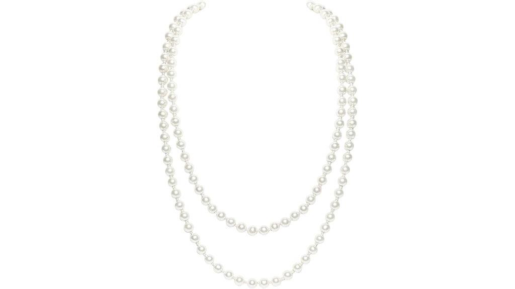 pearl necklace faux pearls