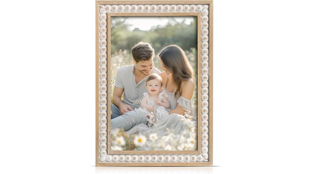 pine wood frame display