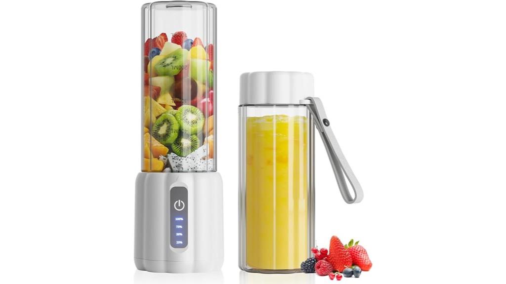 portable blender with led