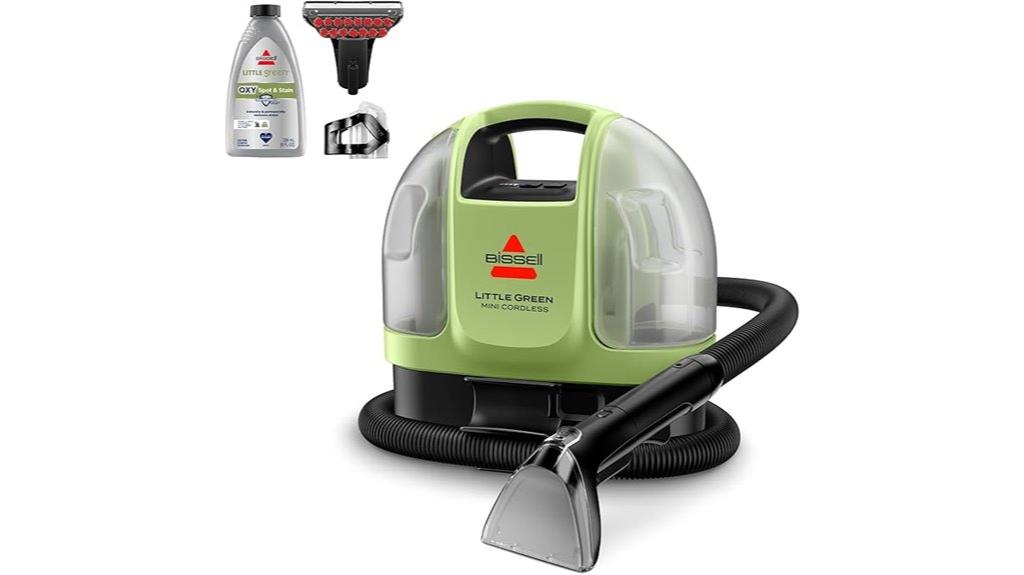 portable carpet cleaning device