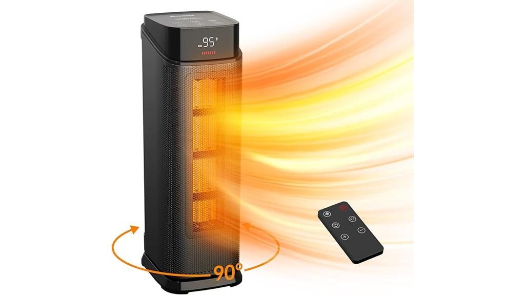 portable heater with thermostat