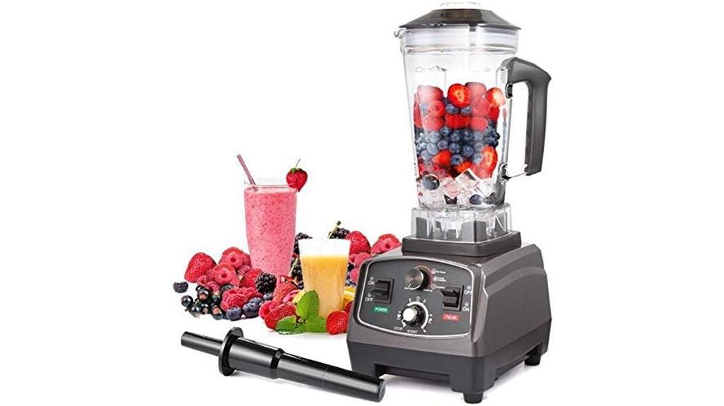 powerful 2200w countertop blender