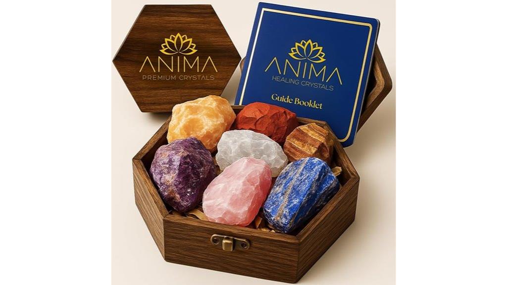 premium crystal healing set