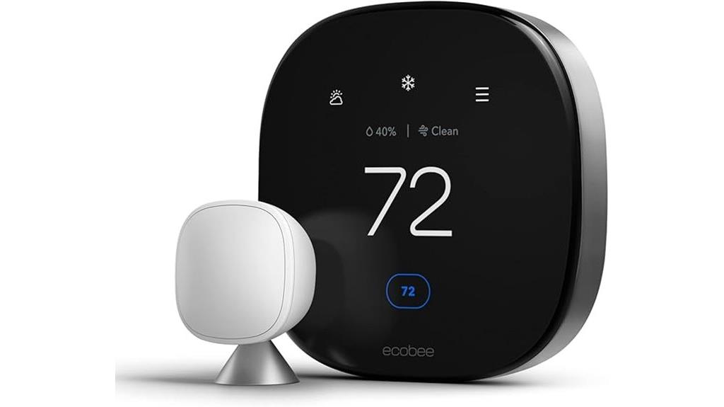 premium thermostat with sensors