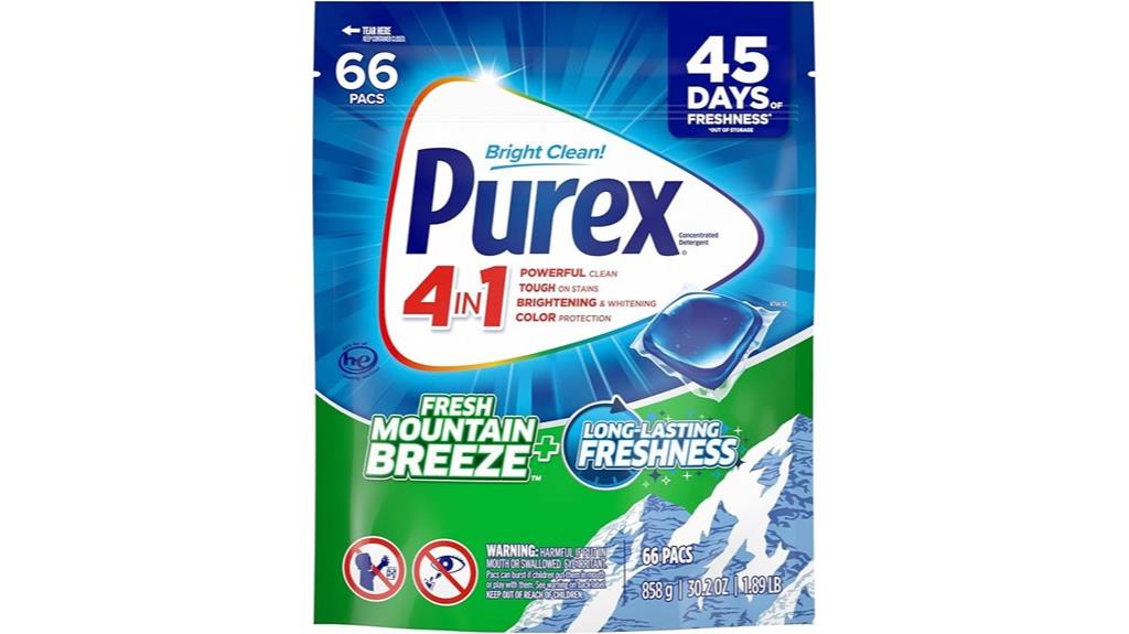 purex mountain breeze pacs