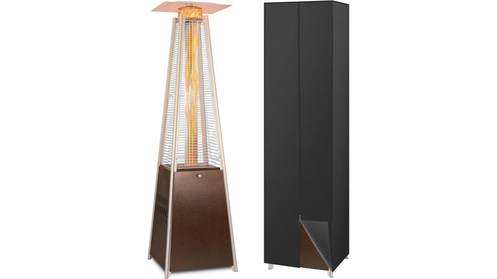 pyramid propane patio heater