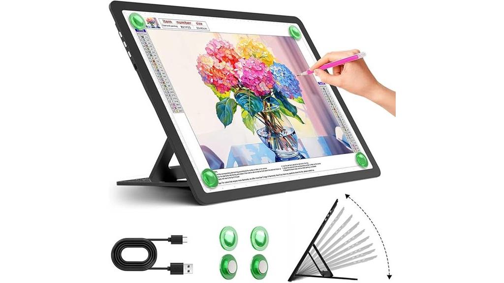 rechargeable a4 light pad