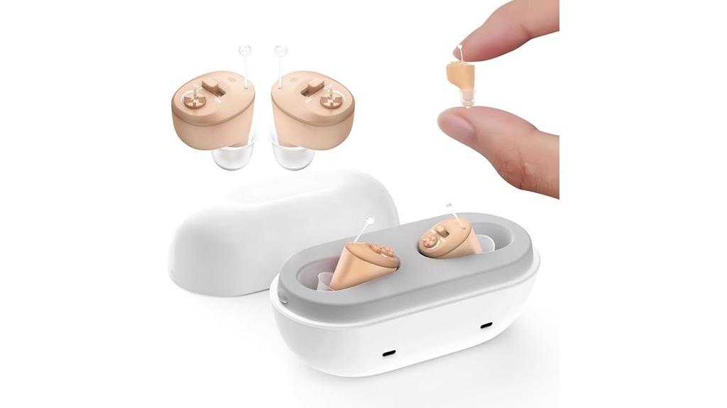 rechargeable otc in ear hearing aids