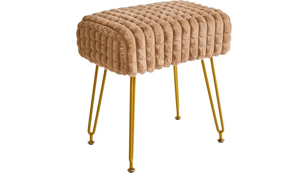 rectangular footrest ottoman