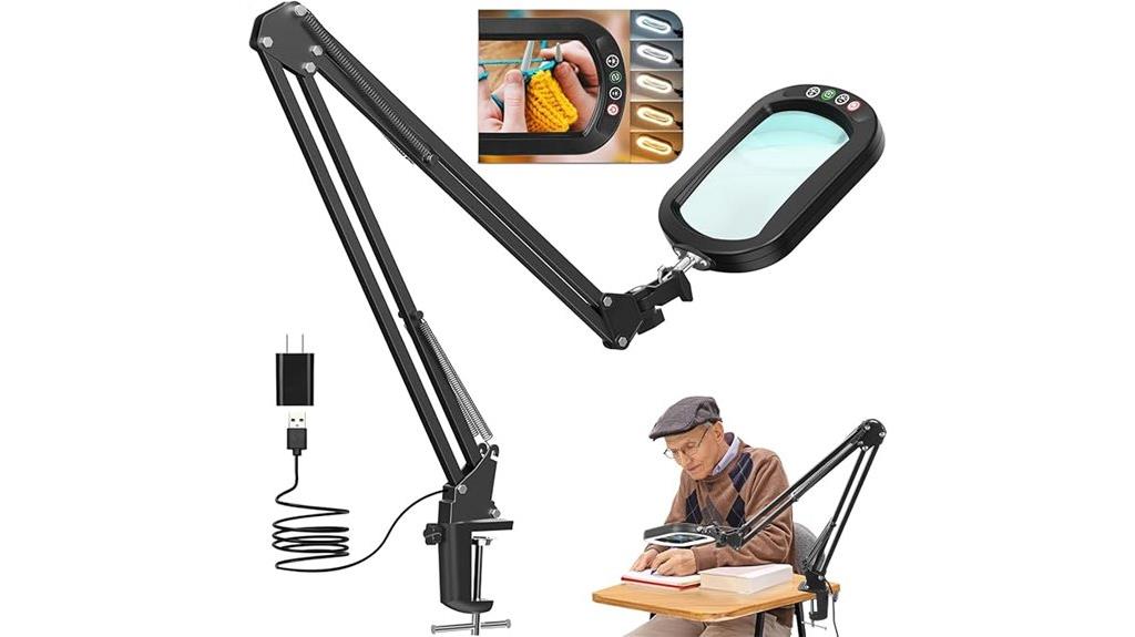 rectangular lighted magnifier