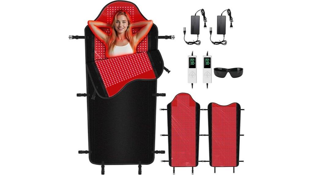 red light therapy mat