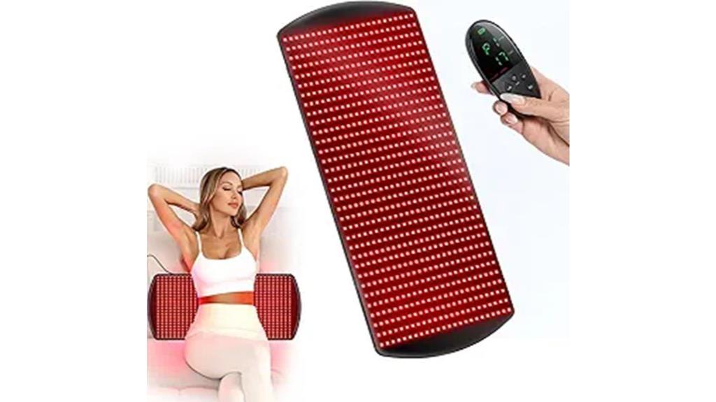 red light therapy pad
