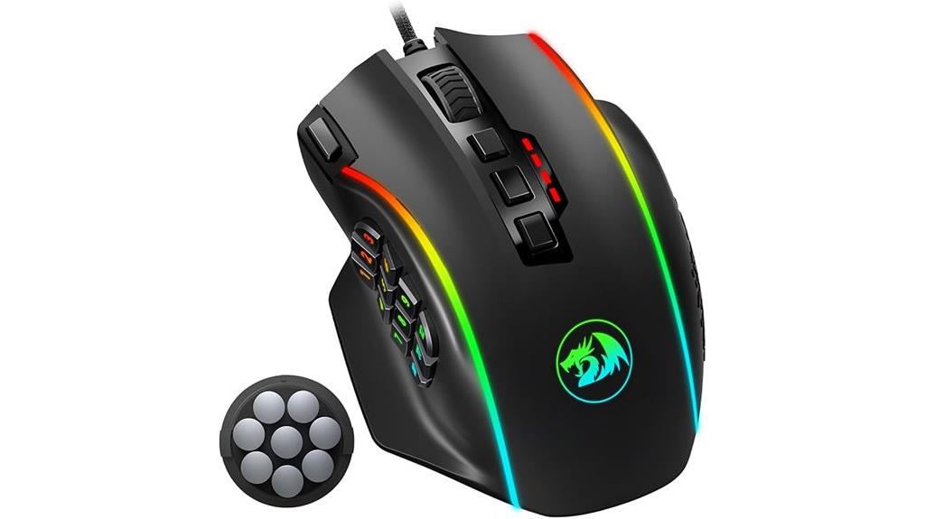 redragon mmo mouse features