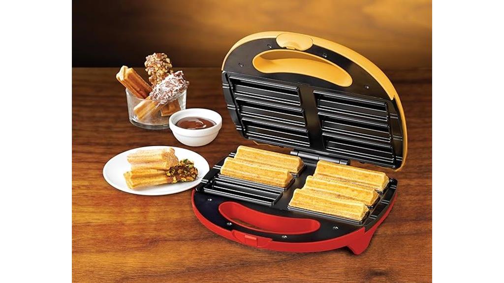 retro taco and churro maker