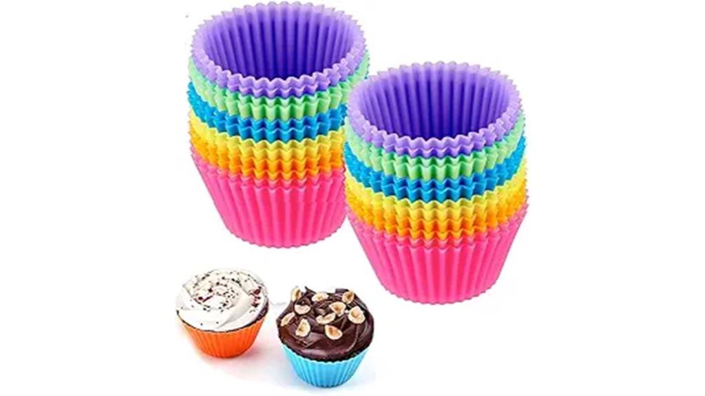 reusable multi color silicone liners
