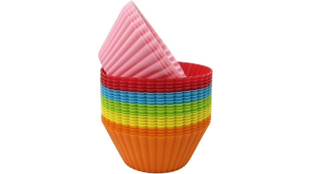 reusable silicone muffin cups