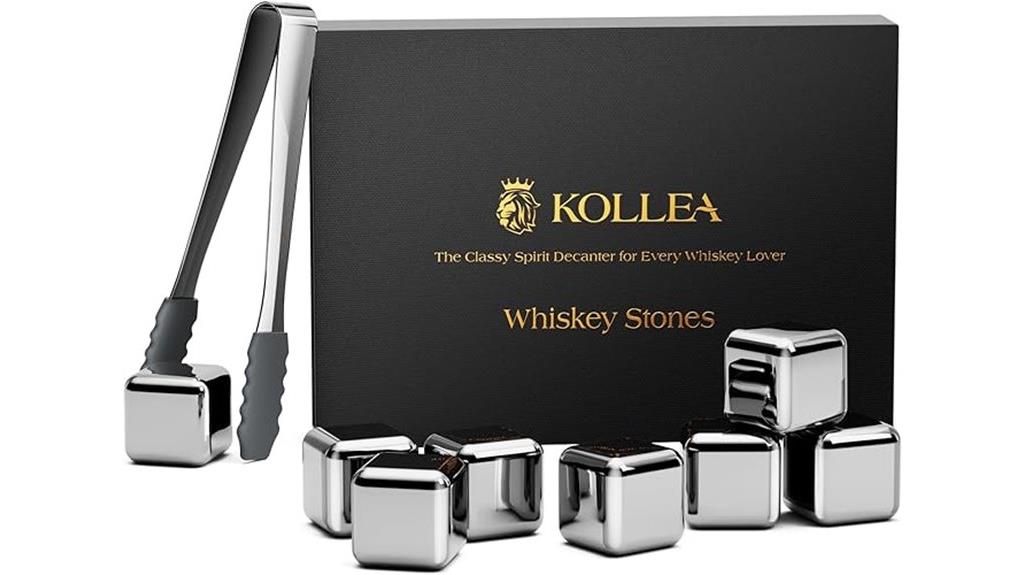 reusable stainless steel ice cubes