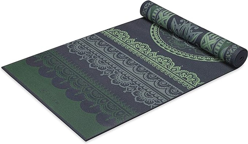 reversible non slip exercise mat