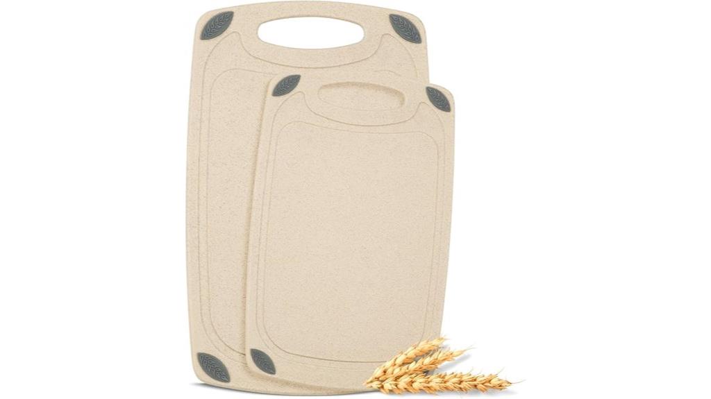 reversible wheat straw boards