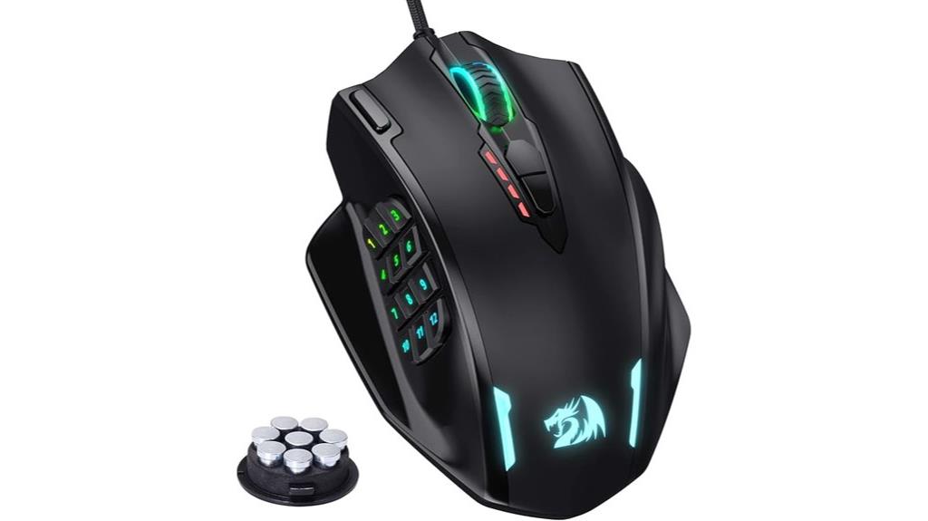 rgb 12 button gaming mouse