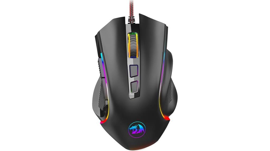 rgb adjustable dpi mouse