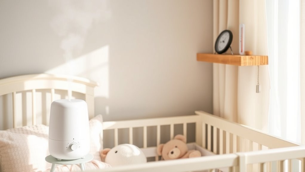 safe quiet adjustable humidifier