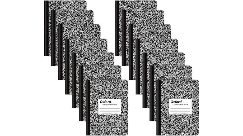 set of fourteen notebooks