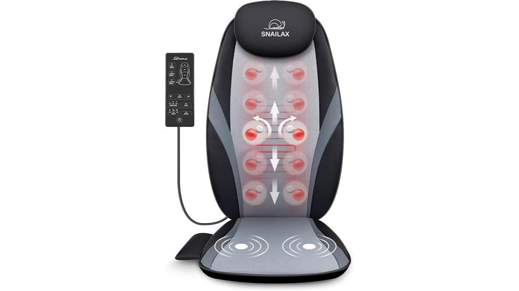 shiatsu heat massage cushion
