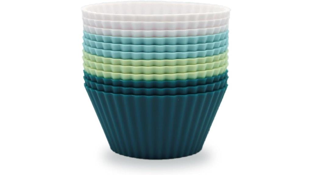silicone muffin cups pack
