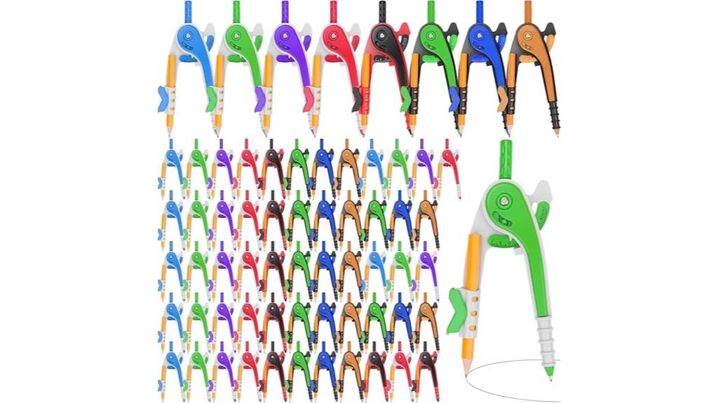 sixty four piece compass set