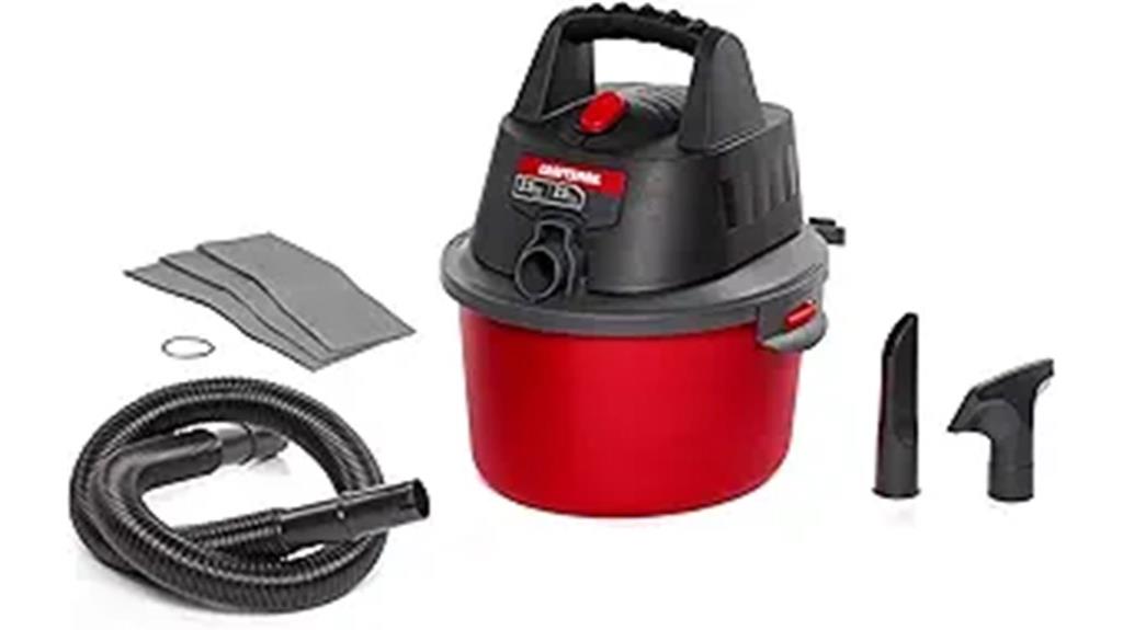 small capacity wet dry vacuum