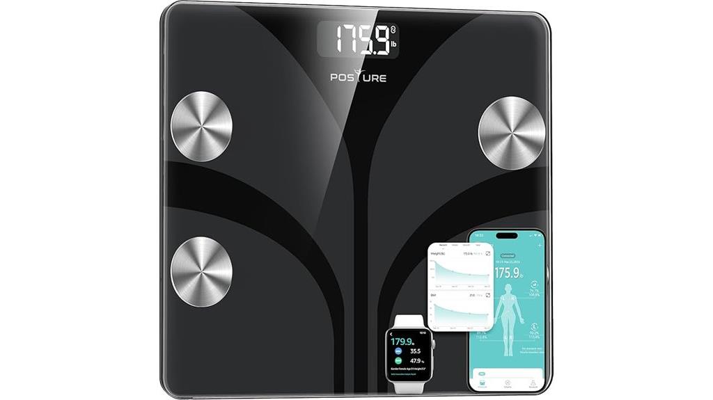 smart body posture scale