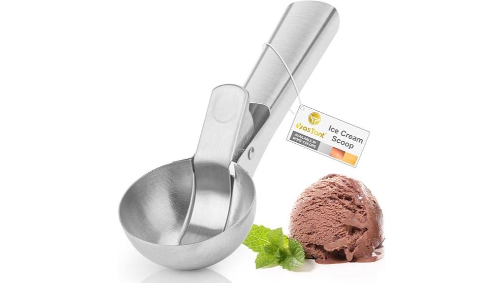 stainless steel trigger scoop