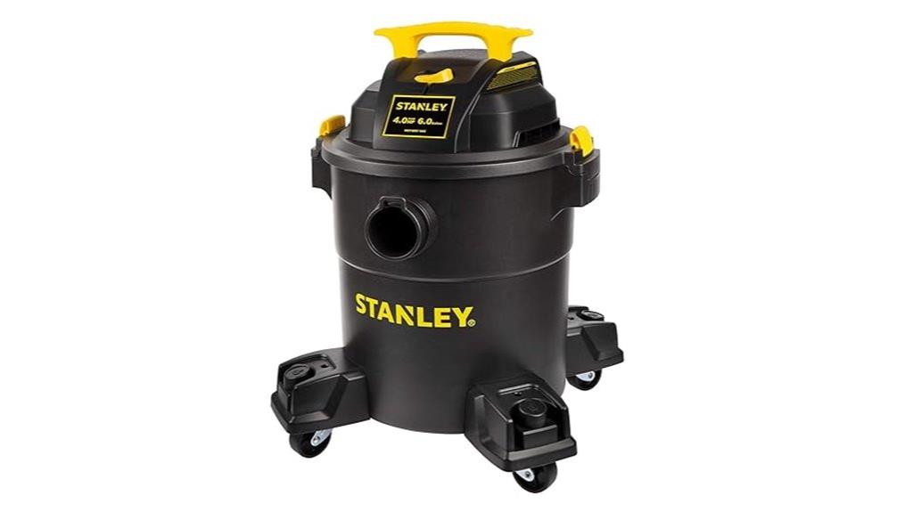 stanley 6 gallon wet dry vacuum