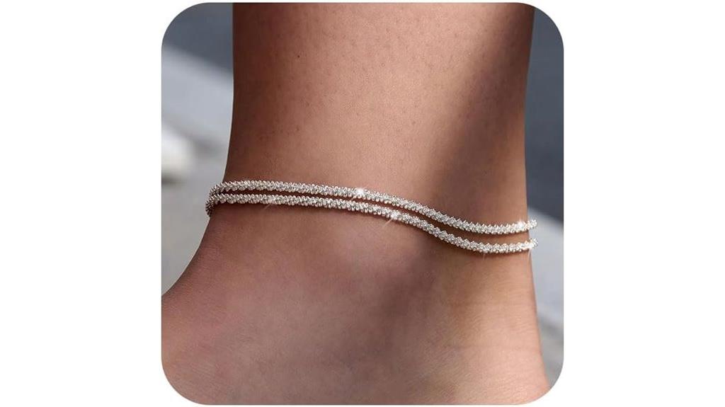 sterling silver women s anklets