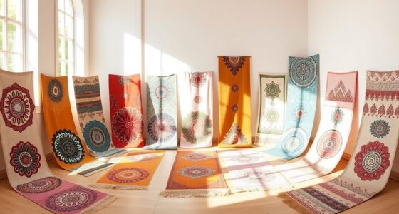 stylish boho yoga mats